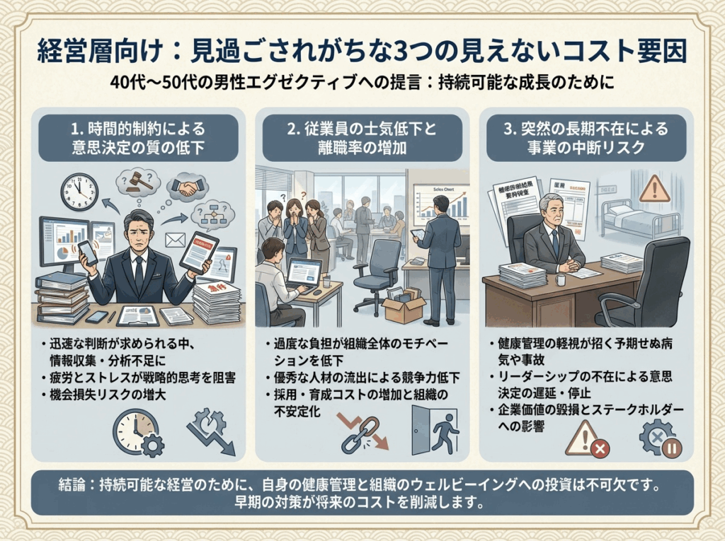 健康診断が経営者に見過ごされる理由